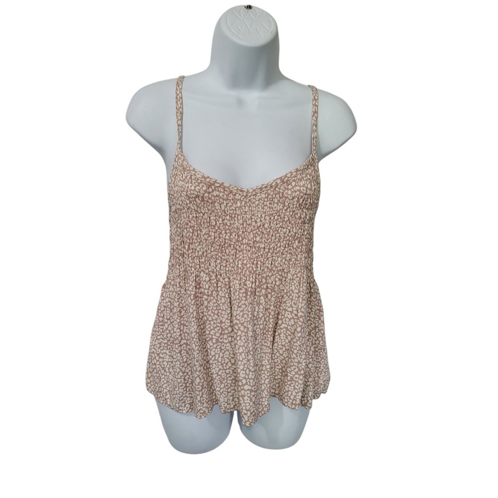Urban Romantics Womens  Sleeveless Tank Top Smocked Shirred Baby Doll Y2K - Picture 10 of 10